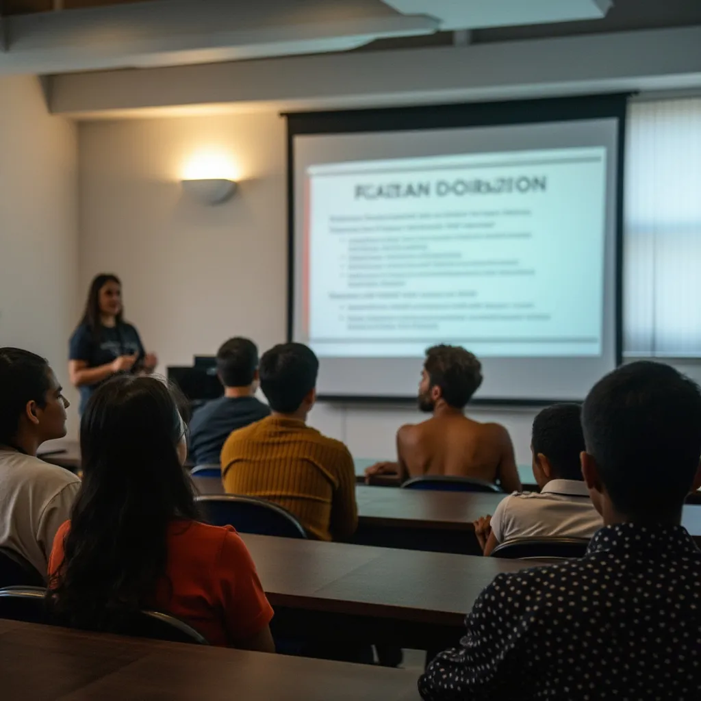 Palestra sobre educação financeira para famílias