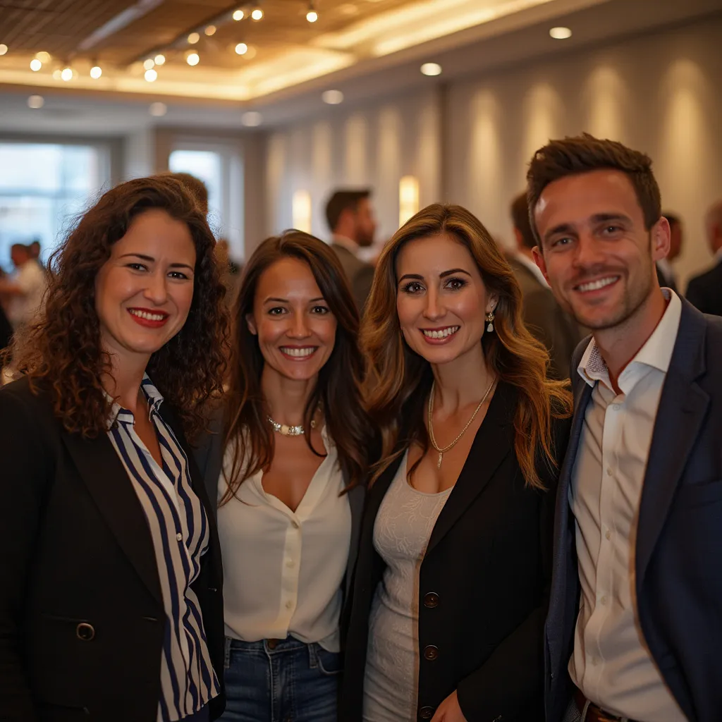 Evento de networking da empresa