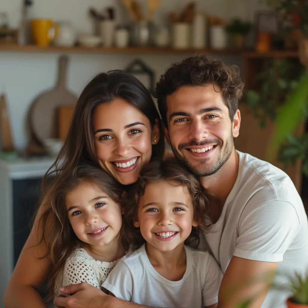Família Silva Sorrindo